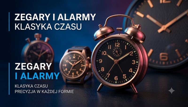 Zegary, zegarki i budziki — sklep Asumpt Warszawa